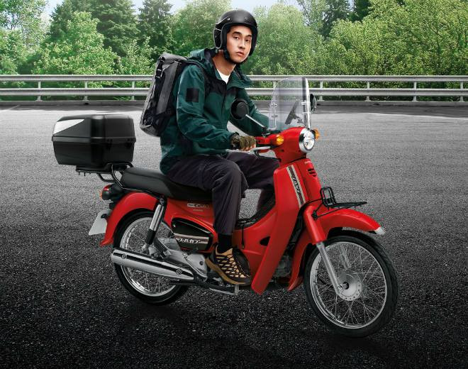Ảnh chi tiết Honda Super Cub mới, mang động cơ thông minh