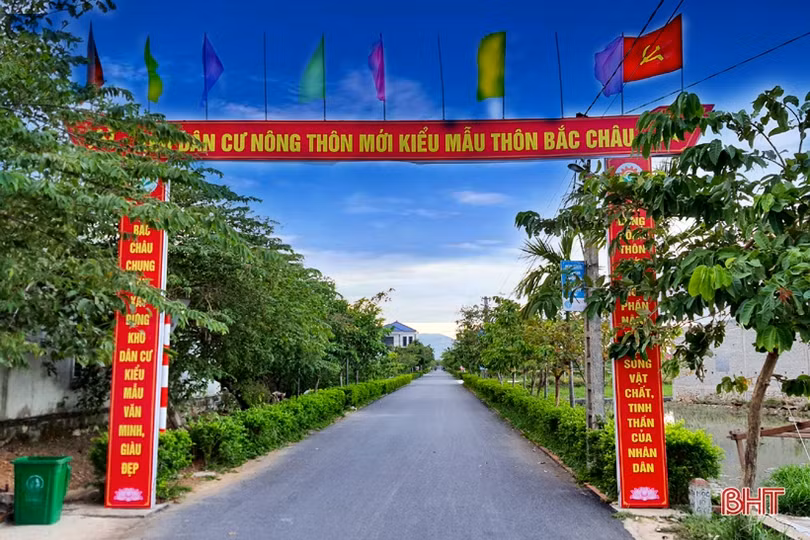 Kỳ Châu đẹp hơn khi tiến gần xã nông thôn mới nâng cao