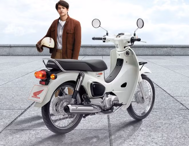Ảnh chi tiết Honda Super Cub mới, mang động cơ thông minh