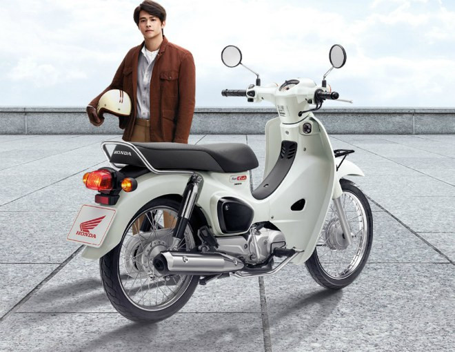 Ảnh chi tiết Honda Super Cub mới, mang động cơ thông minh