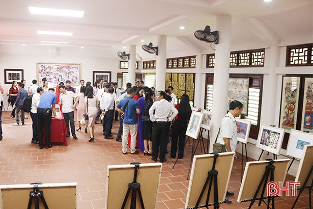 Khai mạc triển lãm tranh minh họa Truyện Kiều và các ấn phẩm của Nguyễn Du