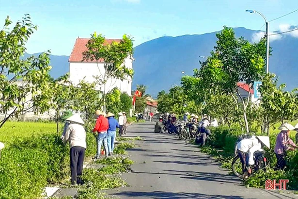 Huyện Kỳ Anh có 41 khu dân cư nông thôn mới kiểu mẫu