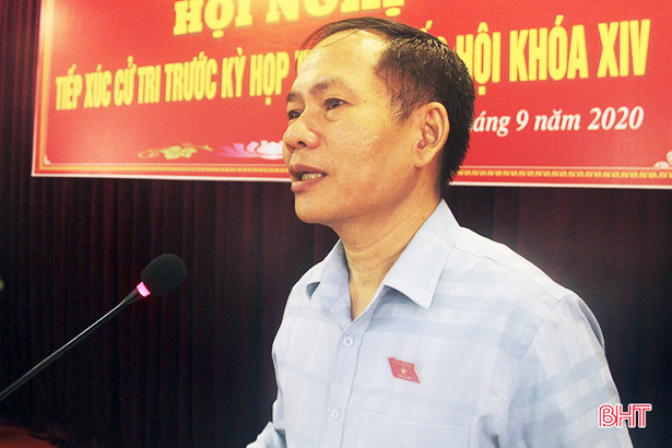 Cử tri Đức Thọ kiến nghị xây nhà máy xử lý rác thải khu vực phía Bắc Hà Tĩnh