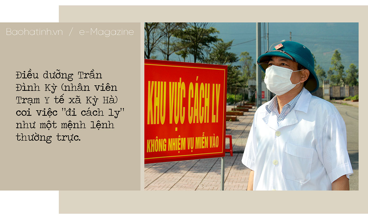 Những “chiến binh” áo trắng trong “cuộc chiến” phòng dịch Covid-19 ở Hà Tĩnh