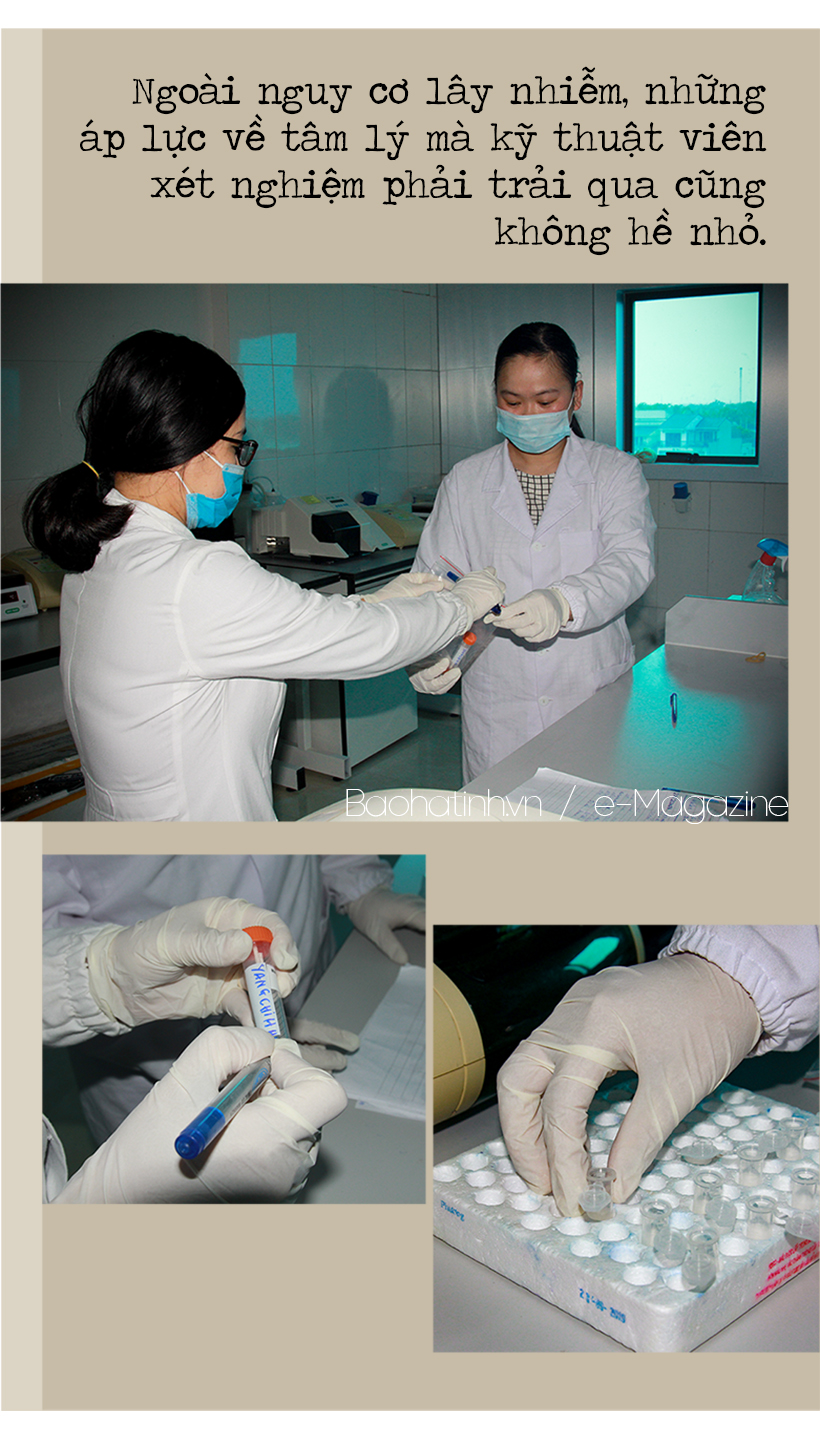 Những “chiến binh” áo trắng trong “cuộc chiến” phòng dịch Covid-19 ở Hà Tĩnh ảnh 6 Những “chiến binh” áo trắng trong “cuộc chiến” phòng dịch Covid-19 ở Hà Tĩnh