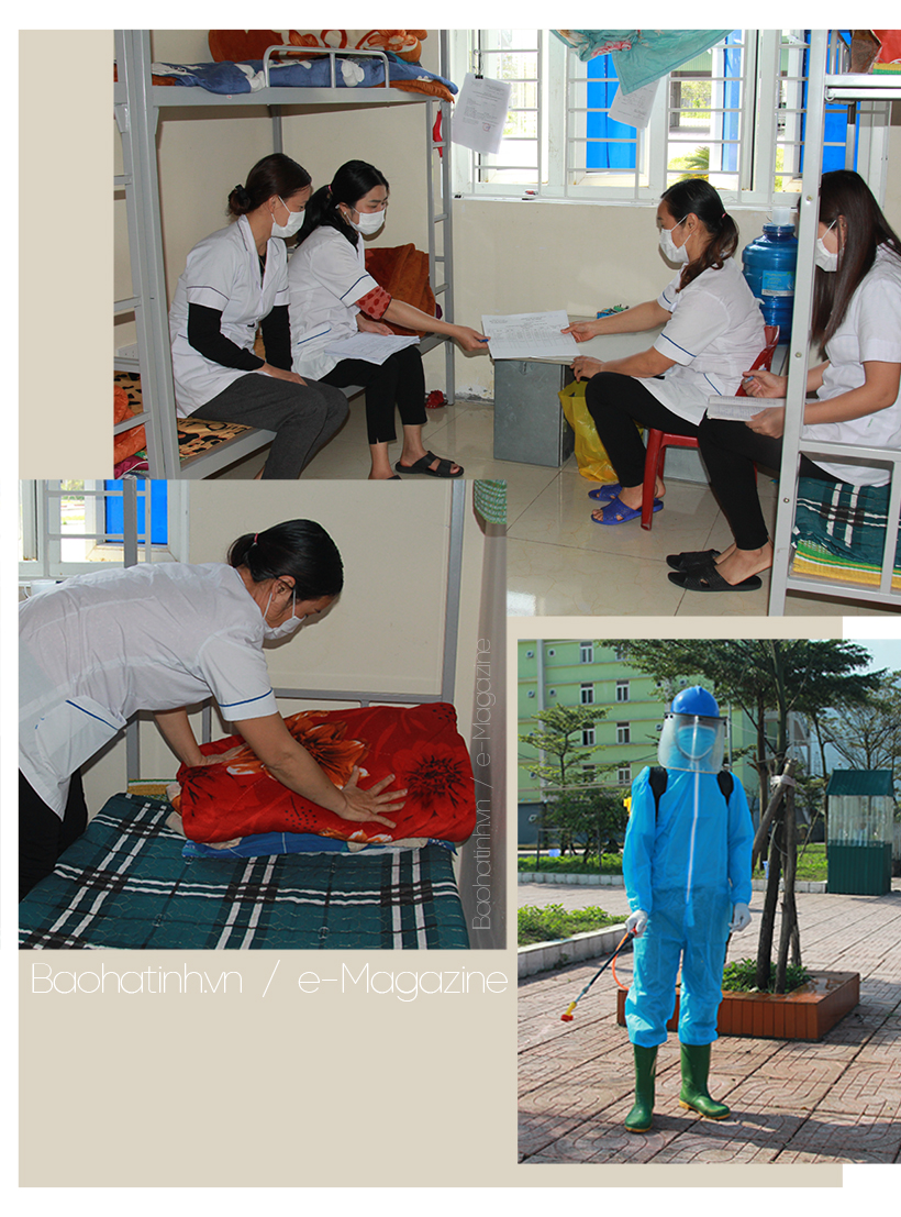 Những “chiến binh” áo trắng trong “cuộc chiến” phòng dịch Covid-19 ở Hà Tĩnh ảnh 17 Những “chiến binh” áo trắng trong “cuộc chiến” phòng dịch Covid-19 ở Hà Tĩnh