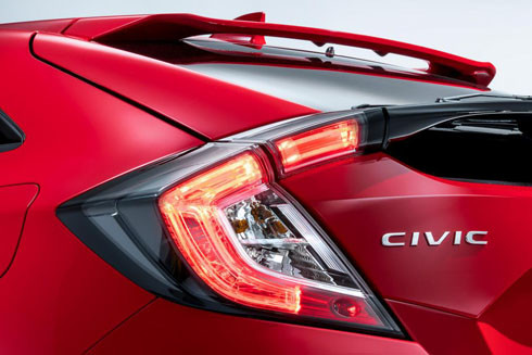 honda trinh lang civic x hatchback 2017