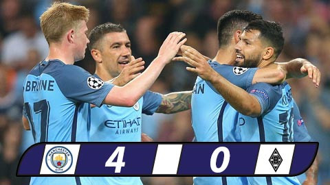 video man city vui dap m gladbach bang cu hat trick cua aguero