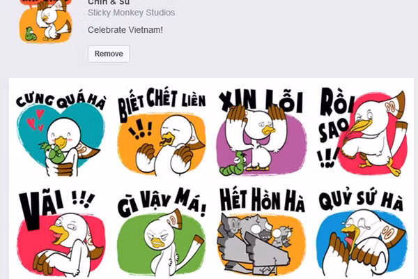 bo sticker tieng viet dau tien khien facebook nao loan