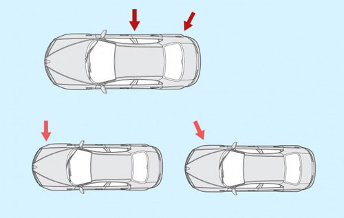 tui khi tren oto hoat dong the nao