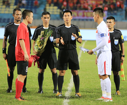 chum anh u19 viet nam tran cau quy am