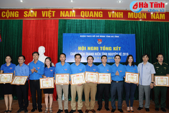 tuoi tre ha tinh tich cuc cac hoat dong tinh nguyen he