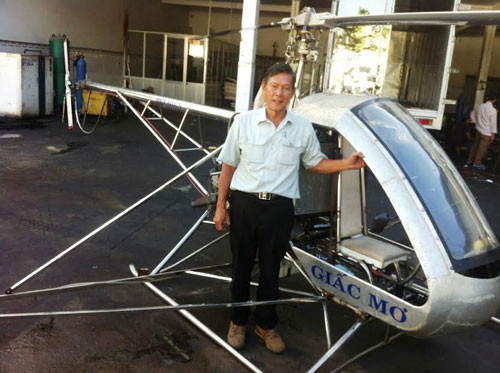 xem truc thang tu che cua ong chu gara nguoi ha tinh cat canh