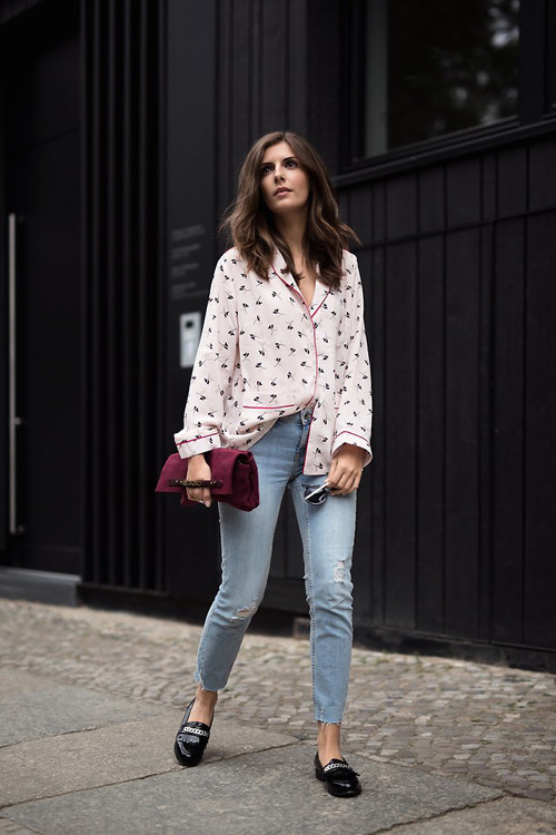 so mi pyjama mon do khong the thieu cua sao viet o mua thu nay