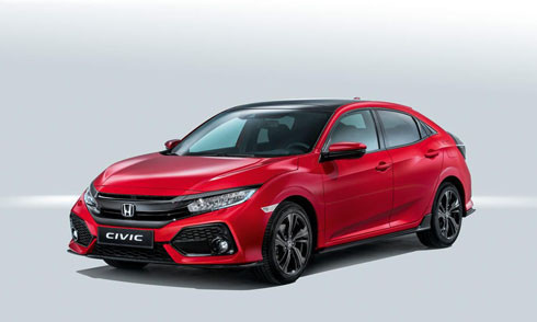 honda trinh lang civic x hatchback 2017