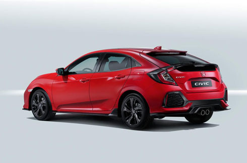 honda trinh lang civic x hatchback 2017