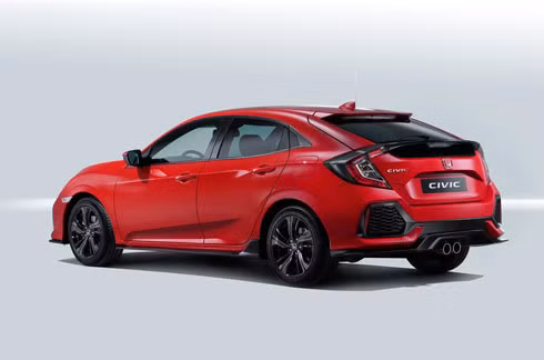 honda trinh lang civic x hatchback 2017