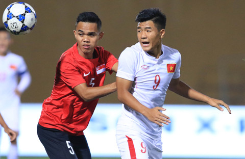 chum anh u19 viet nam tran cau quy am