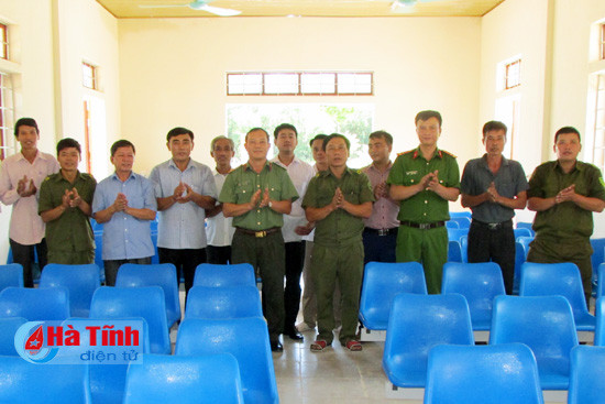cong an ha tinh ho tro 830 ghe ngoi cho nha van hoa thon