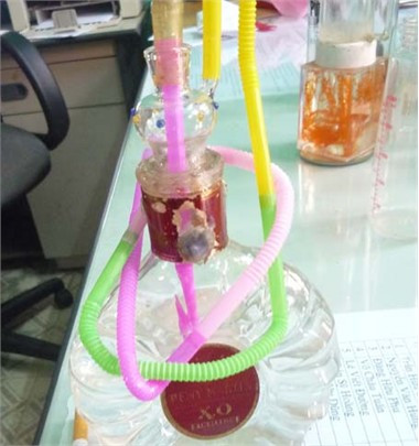 Cóng - Dụng cụ để "xài" ma túy đá