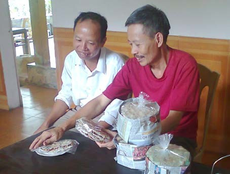 Sản phẩm kẹo cu đơ vợ chồng anh Hùng