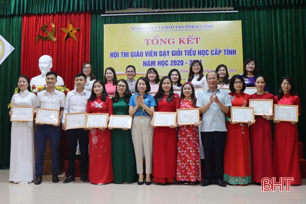 147 giáo viên tiểu học Hà Tĩnh đạt danh hiệu dạy giỏi cấp tỉnh