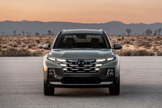Bán tải Hyundai Santa Cruz trình làng, hứa hẹn gây sức ép lên Ford Ranger