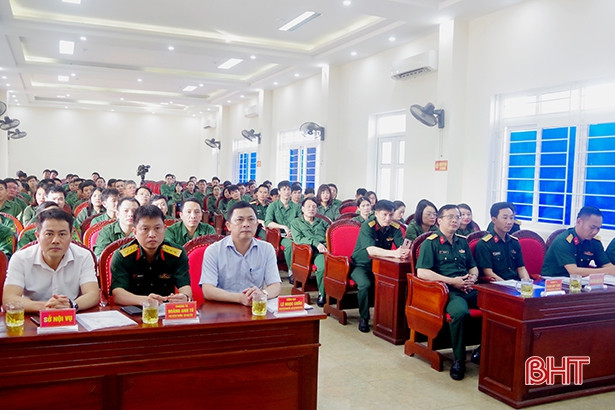85 cán bộ tỉnh Hà Tĩnh tham dự lớp bồi dưỡng kiến thức quốc phòng - an ninh