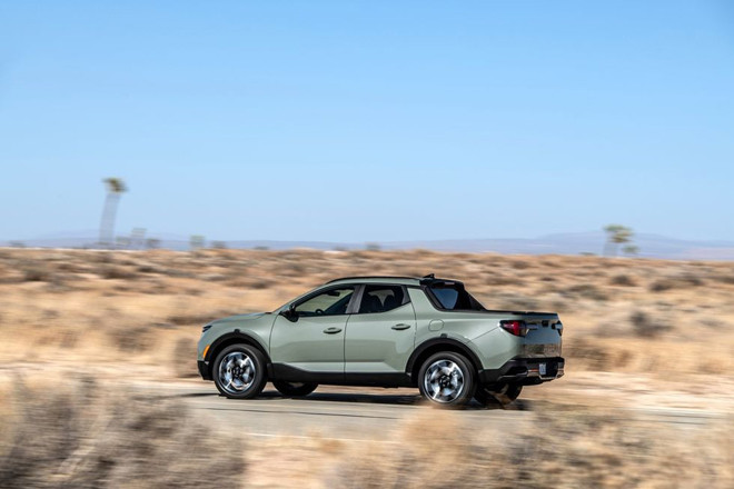Bán tải Hyundai Santa Cruz trình làng, hứa hẹn gây sức ép lên Ford Ranger