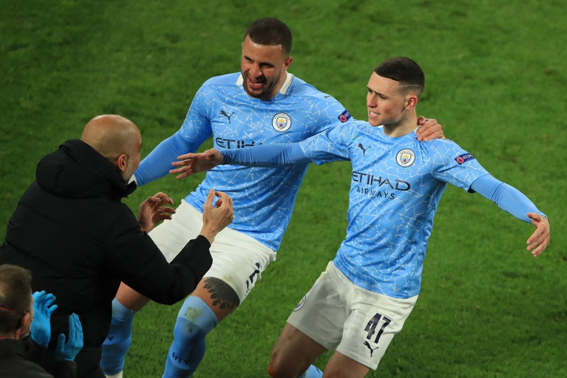 Man City đấu Dortmund ảnh 1 Real Madrid loại Liverpool, Man City xuất sắc giành vé chót Champions League