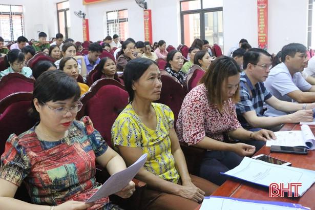 Vũ Quang bồi dưỡng kỹ năng ứng cử cho 320 ứng viên 