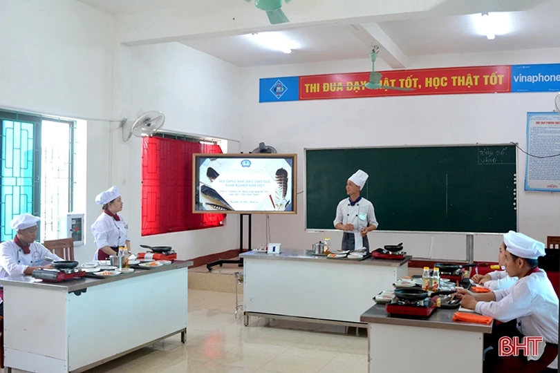 42 thí sinh Hà Tĩnh tranh tài Hội giảng Nhà giáo giáo dục nghề nghiệp