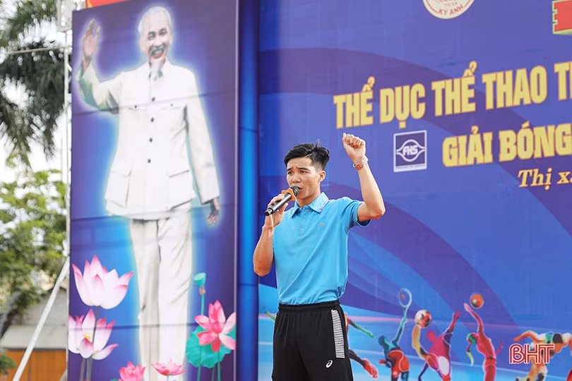 Gần 650 vận động viên tranh tài tại Đại hội TDTT thị xã Kỳ Anh lần thứ nhất