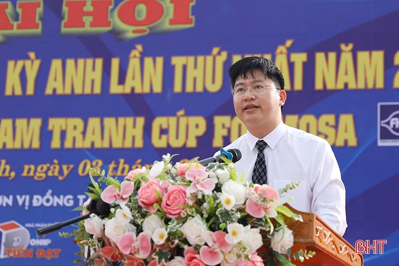 Gần 650 vận động viên tranh tài tại Đại hội TDTT thị xã Kỳ Anh lần thứ nhất