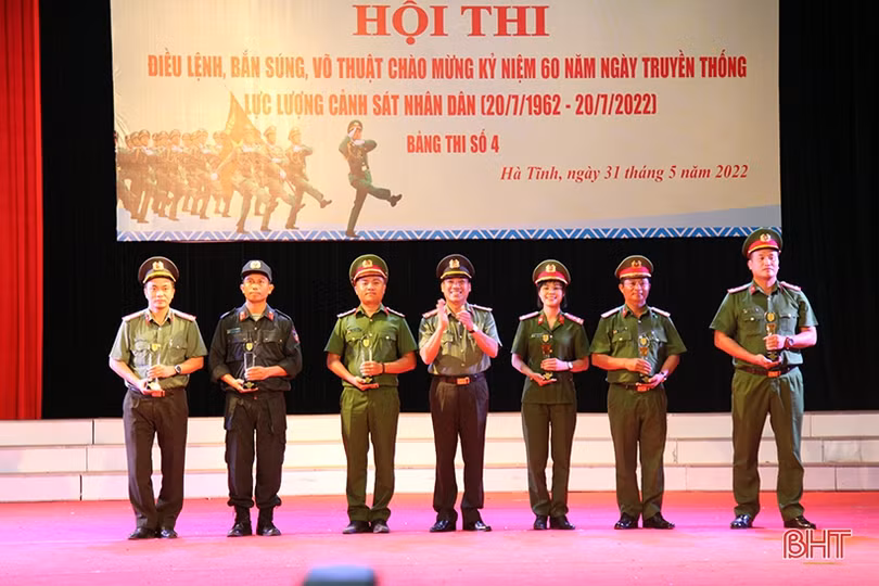 Công an TP Hải Phòng nhất hội thi điều lệnh, bắn súng, võ thuật Công an Nhân dân