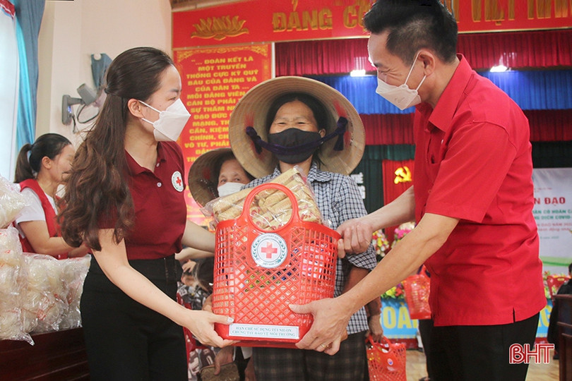 Hội Chữ thập đỏ các cấp ở Hà Tĩnh huy động hơn 6 tỷ đồng hoạt động nhân đạo
