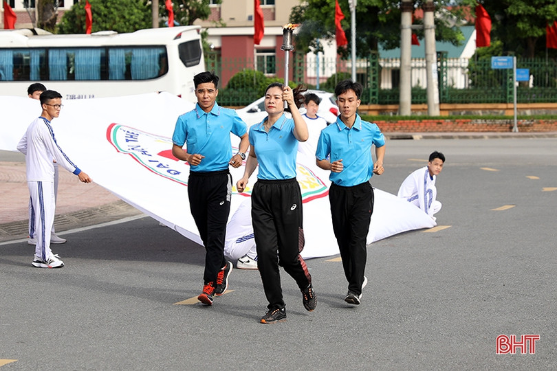 Gần 650 vận động viên tranh tài tại Đại hội TDTT thị xã Kỳ Anh lần thứ nhất ảnh 4 Gần 650 vận động viên tranh tài tại Đại hội TDTT thị xã Kỳ Anh lần thứ nhất