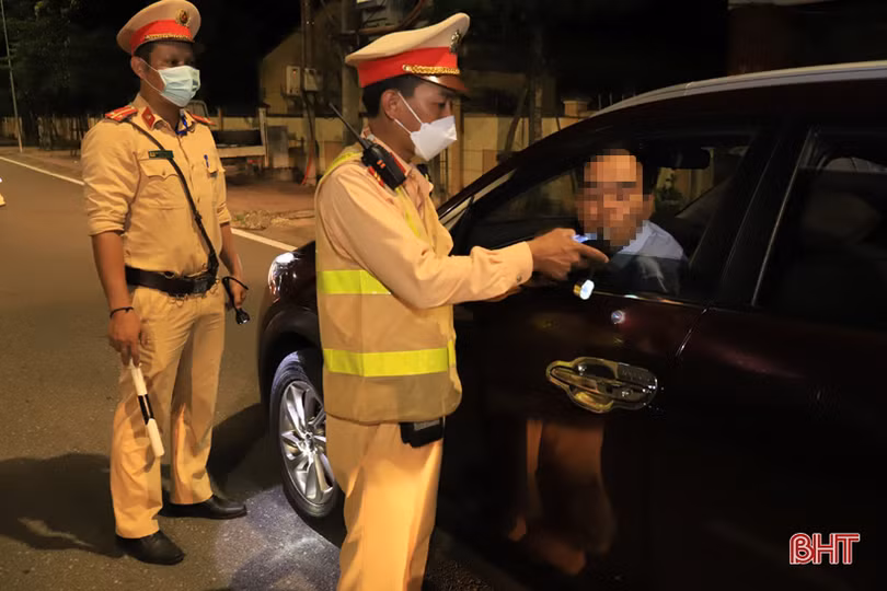 Công an Nghi Xuân xử phạt 135 trường hợp vi phạm ATGT trong hơn 3 tháng