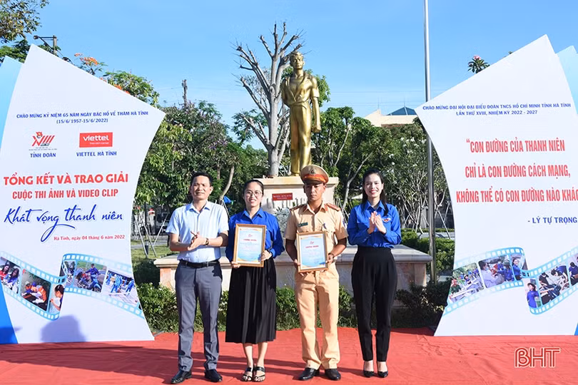 Trao thưởng 25 tác phẩm xuất sắc Cuộc thi Ảnh và video “Khát vọng thanh niên” Hà Tĩnh