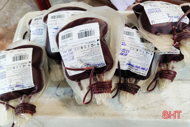 Ngày hội hiến máu tình nguyện ở Lộc Hà