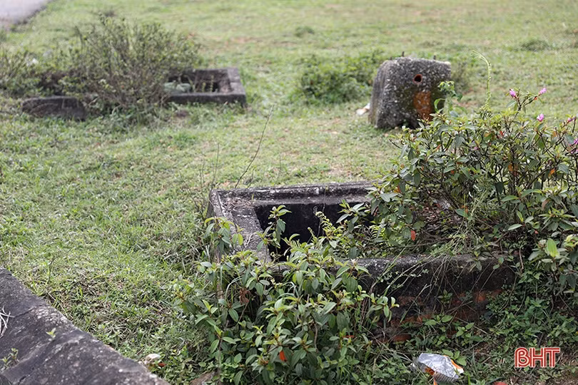 Khu tái định cư ở TX Kỳ Anh: Hàng loạt hố ga mất nắp, nguy hiểm rập rình!