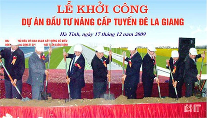 Hà Tĩnh tích cực đầu tư, nâng cấp đê, giữ gìn sản xuất như lời Bác dặn