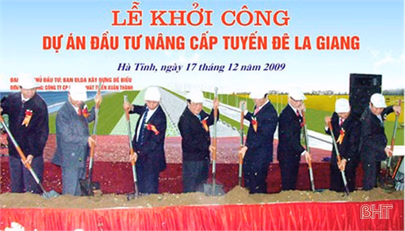 Hà Tĩnh tích cực đầu tư, nâng cấp đê, giữ gìn sản xuất như lời Bác dặn
