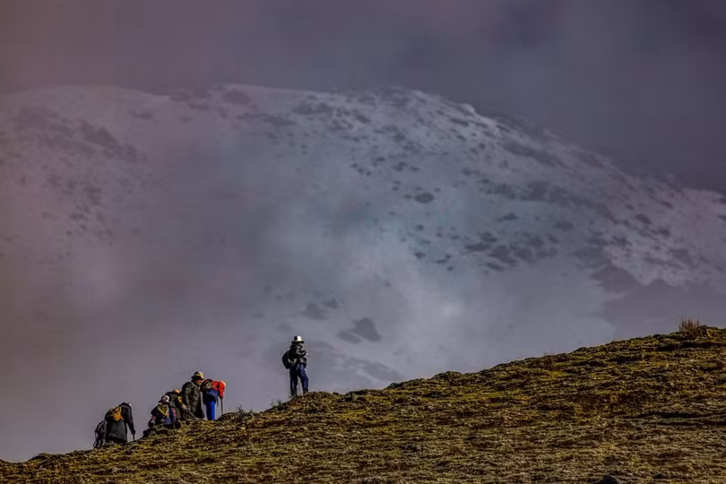 Mùa thu hoạch đông trùng hạ thảo ở Tây Tạng