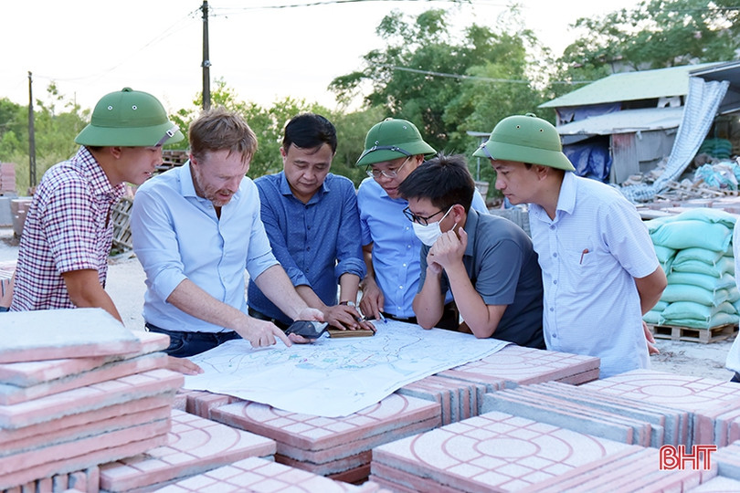 Đoàn công tác ADB khảo sát thực địa phát triển đô thị thích ứng biến đổi khí hậu