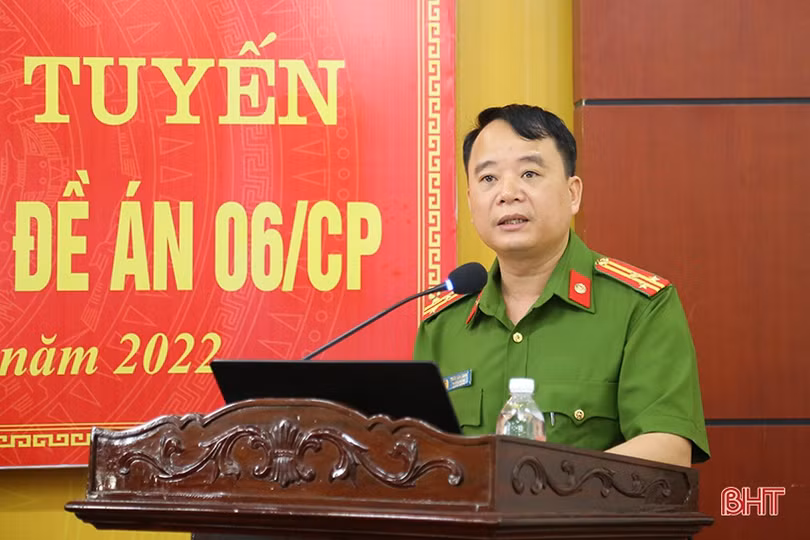 Hà Tĩnh tháo gỡ vướng mắc, tập trung thực hiện Đề án 06 đúng tiến độ