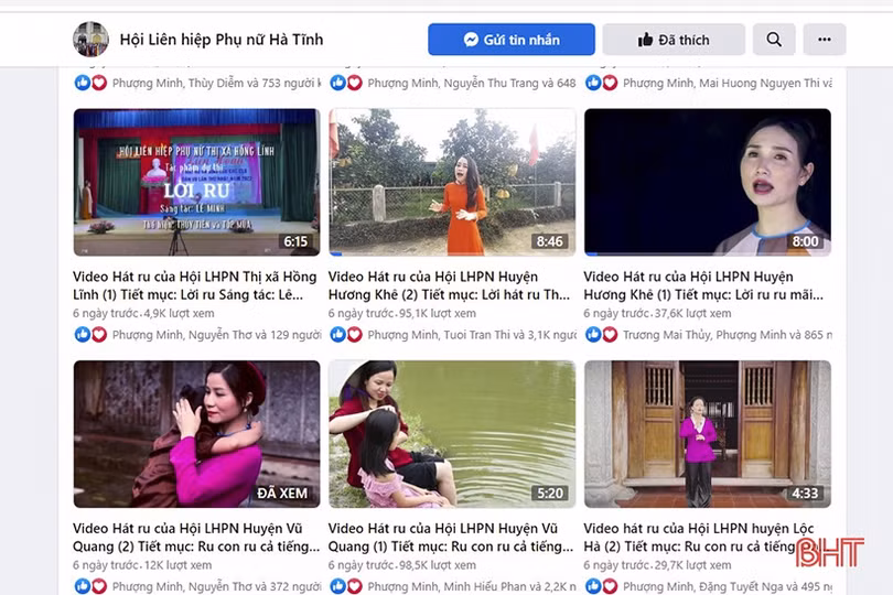 Ấn tượng vòng chung kết Liên hoan hát ru tỉnh Hà Tĩnh lần thứ nhất