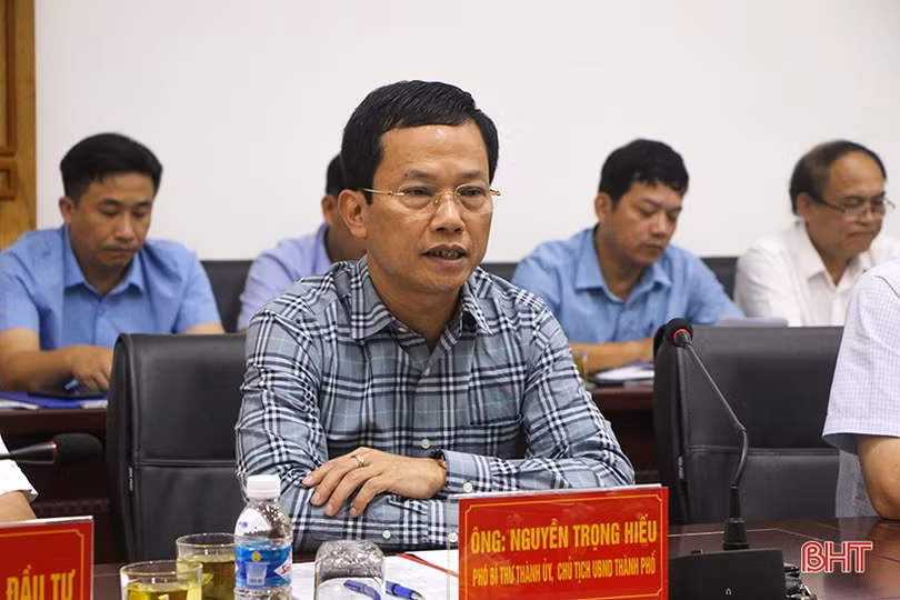 Chuẩn bị khởi động dự án phát triển đô thị thích ứng với biến đổi khí hậu tại TP Hà Tĩnh