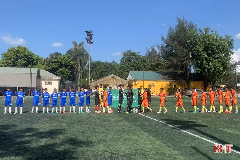 U13 Hồng Lĩnh Hà Tĩnh thắng trận thứ 3 liên tiếp tại vòng loại Giải Bóng đá Thiếu niên toàn quốc