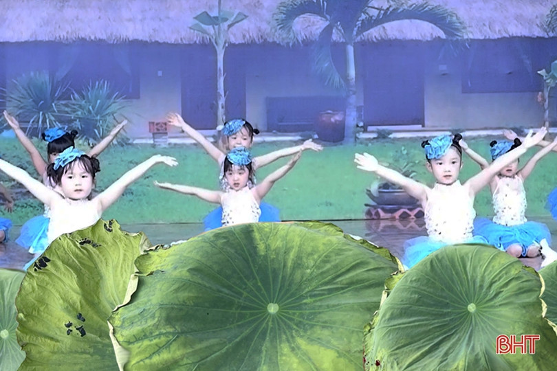 Ngày vui của các bé Trường Mầm non Trung Kiên